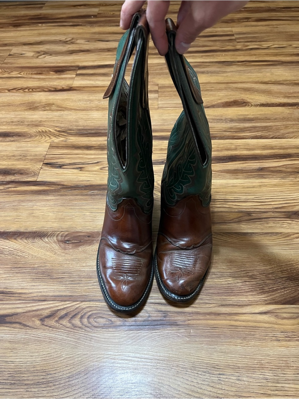 vintage olathe cowboy boots Size 9EE - Picture 2 of 7